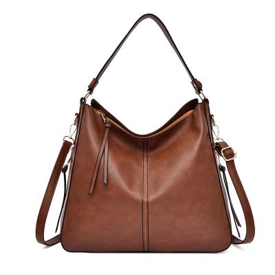 China PU Women Tote Bag PU Leather Ladies Fashion Female Shoulder Handbags Luxury Cross - Body Bag for sale