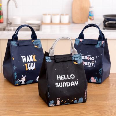 China Cooler Custom Cooler Tote Reusable Cooler Tote Cooler Bag Thermal Picnic Ice Lunch Insulation Cooler Oxford Bag For Girl for sale