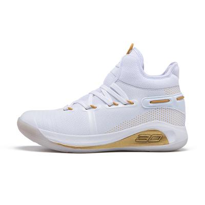 China Breathable High Tops Basketball Shoes Outdoor Wear-resistant Men's Sports Shoes Fashion Breathable Style Basketball Shoes for sale