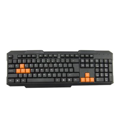 China China Factory OEM 104 Keys Ergonomic Keyboard Office Standard Plug and Play Keyboard USB Wired Keyboard for sale