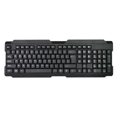 China Factory Supply Plug and Play Hot Sale OEM 104 Keys Knock Down Desktop Heavy Duty Cable Keyboard for sale