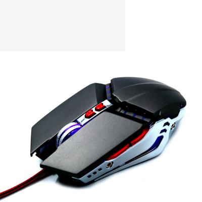 China Wholesale Hot Sale Cheap Price 3200Dpi 7 Buttons Usb Computer Gaming Mouse Optical Metal Plate With Breathing Light for sale