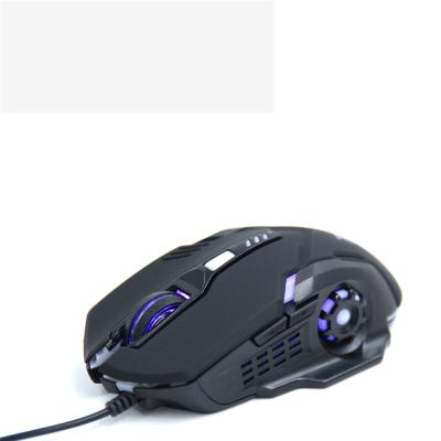 China Gaming Sports Game Racing Backlight Blast Comfort Gamer Mouse Red-Blue-Yellow-Purple Wired Gaming Mouse for sale