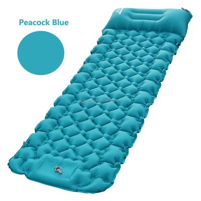 China Inflatable Inflatable Pad Mat Camping Mat Sleeping Pad Ultralight Inflatable Mattress Air Bed Sleep Pad Camping Sleep Pad for sale