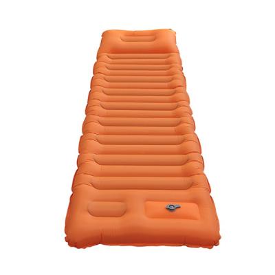 China Ultralight Automatic Inflatable Single Portable Air Sleeping Mattress For Adults for sale