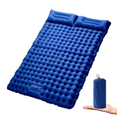 China High Quality Double Size Ultralight Person Sleep Protection Mat Inflatable Air Bed Camping Outdoor Air Mattress for sale