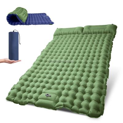 China Ultralight Double Air Mats Self Inflating Air Mattress Sleep Camping Person Designed for Tent and Family for sale