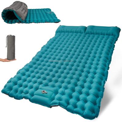 China Ultralight Car Camping Air Mattress With Compressor Portable Fast Inflating Air Bed for sale