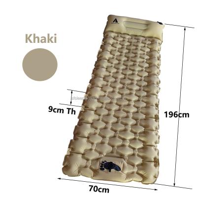 China Sleep Protection Air Mattress Mat Furniture Bed Ultralight Cushion Inflatable Outdoor Camping Pillow Boosting Trekking With Pillow for sale