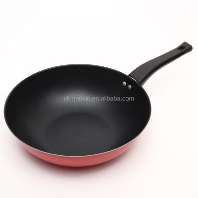 China Viable factory direct sale 32CM Fried Rice Iron Wok for sale