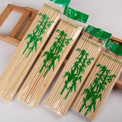 China Thermal Resistance 2.5*200MM Friendly Nature E-Co Material Healthy BBQ Skewer Bamboo Sticks for sale