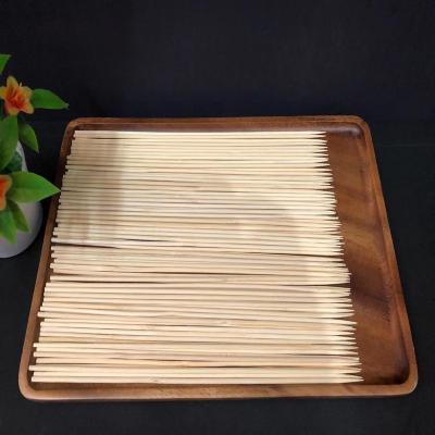 China Easily Cleaned 2021 New Products 5mm x 40cm Environmental Healthy Nature Food Grade Dry Bamboo Satay Sticks for sale