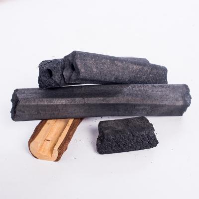 China Long Burning Time Easily Cleaned Environmental High Temperature Rectangular Bamboo Material Binchotan Charcoal for sale