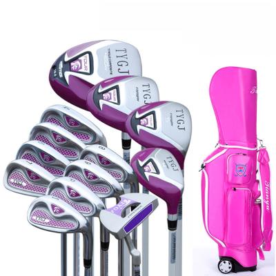 China Graphite newgolf complete beginner set of clubs for women golf club set with 13clubs for sale