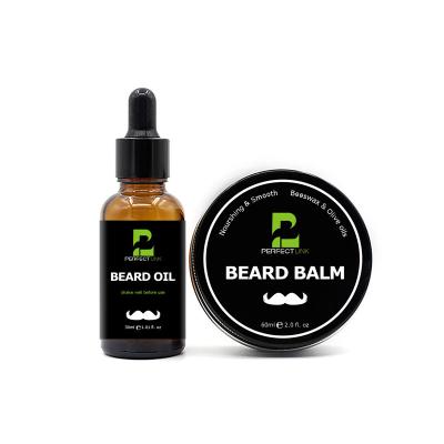 China Fair Trade Beard Oil Private Label & Smooth Beard Balm Beard Care Kit for sale