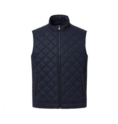 China FACTORY wholesale custom logo Anti-wrinkle JACKET PRO lightweight full down bodywarmer mens zipper padded stripper vest quilted vest for sale