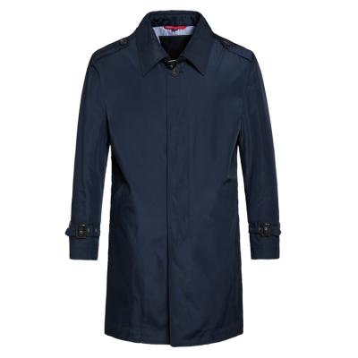 China New Design Waterproof Polyester Classic Mens Coats Men Long For Winter for sale