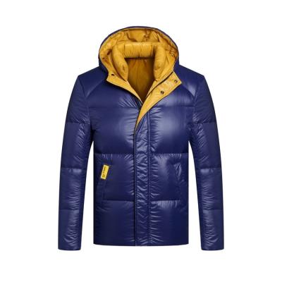 China Custom Nylon Waterproof Warmkeep Quilted Casual Mens Winter Stripper Bomber Jacket for sale