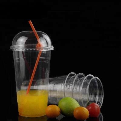 China PET RPET 107mm 30oz 32oz Plastic Cup Sauce Cup Grocery Salad Cup Plastic Food Packaging Container Eco-friendly and Crystally Clear for sale