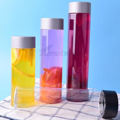 China Disposable Platic Juice Bottle With Fitrable Insert Tray (300 400 500ml) for sale