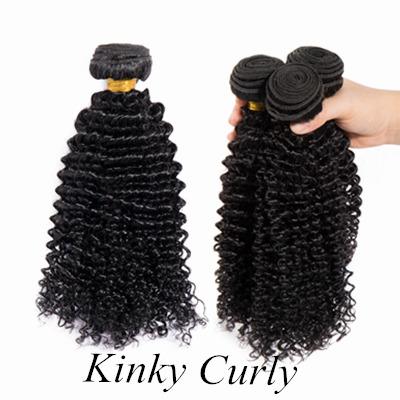 China Kinky Curly Virgin Remy Peruvian Hair Curly 3 Bundles With Closure Hair Bundles Weaves for sale