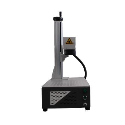 China Laser Marking New Design MORITA Gold Silver Desktop 20w Portable Fiber Laser Marking Machine for sale