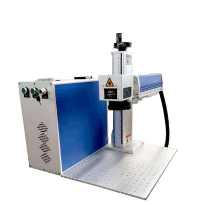 China Laser Marking 20w 30w 50w Fiber Slot Laser Printing Marking Machine Portable Laser Marking Machine Good Price for sale