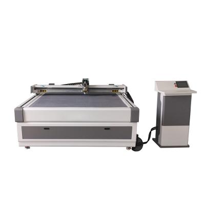 China High Accuracy Oscillating Leather Cnc Knife Cutting Machine With High Precision for sale