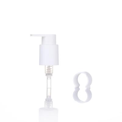 China Non Spill Wholesale Plastic White 24mm Hand Clip Lotion Pump For Body Care for sale