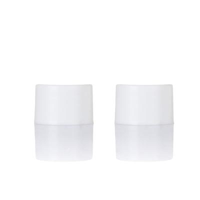 China Non Spill Yuyao Supplier 18/410 White Smooth Ribbed Screw Cap for sale