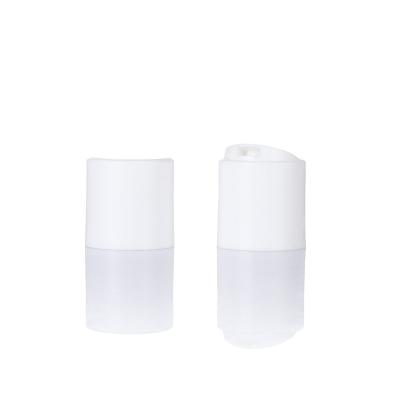 China Non Spill White Plastic Dispensing Caps 24/410 Press Disc Top Cap for sale