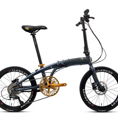 China Aluminum alloy city foldable bike mini zeus folding 20 inch folding urban road bike comfortable bike ride for sale