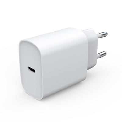 China Palladium Wall Charger 20W USB-C Power Fast Charging Adapter for iPhone 12 and Radio Charger for sale