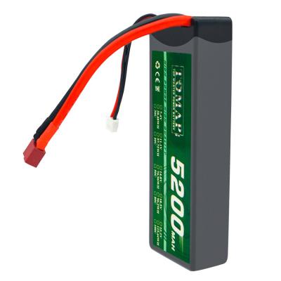 China Long Life Environmental RC Toy Safety Car Electric Lithium Polymer Battery Pack Lipo 7.4V 2s 4000mah for sale