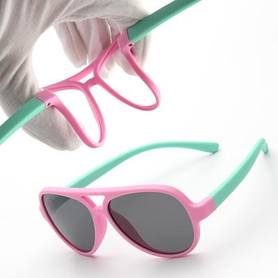 China Hot Sale High Grade Quality Silicone Kids Sun Glasses Kids Sunglasses Polarized Baby Boy Sunglasses Kids Sunglasses for sale