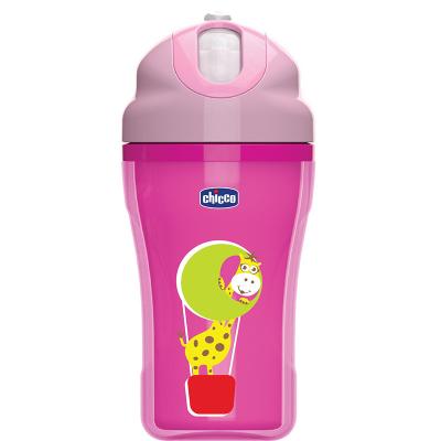 China Straw Water Cup Kettle Children's Cartoon Water Cup 226ml Summer Special Straw Cup Portable Anti-Fall Plastic Phthalate Free Chicco Children for sale