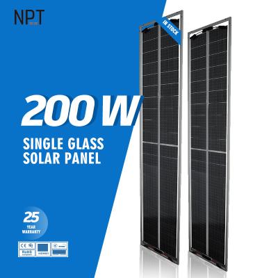 China 100W Chinese Affordable Best Rated Oem Flexible Governmet Use Monocrystalline Silicon Sunpower Eco Storage Module Solar Panels 166mmx166mm for sale