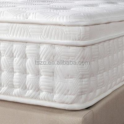 China Fire Retardant British Standard 7 Zone Pocket Spring Mattress Convertible Gel Infused Memory Foam Mattress Spring Box for sale