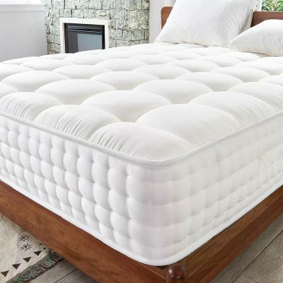 China UK Cheap Convertible Pocket Spring Plush Top Mattress King Memory Foam Queen Comfortable Latex Rolling Compressed Mattresses for sale