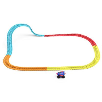 China Toy Factory direct supply of slot in high quality racing track flexible game set to create engineering racing track toys for sale