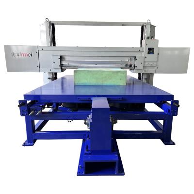 China Consistent and Clean Cutting with the Horizontal PU Foam Cutting Machine for Furniture and Automotive Interiors for sale