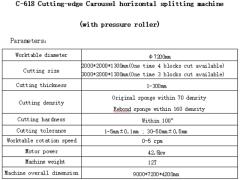 Cutting-edge Carousel horizontal cutting machine C618