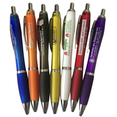 China Pen Amerpromo Plastic Ballpoint Promotional Pen With Customized Printing Logo No Racking Pens Bible Pens Fine Tip Assorted Color Pack for sale