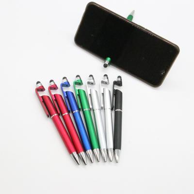 China Amerpromo Eco-Friendly Plastic Pen Advertising Screen Touching Pens Custom Logo Ballpoint Pens For Office Gifts Business for sale