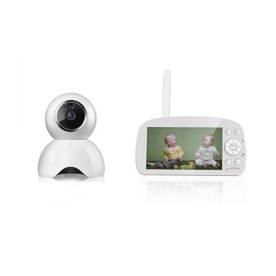 China Built-in Siren Latest Baby Monitor Has 5.5 Inch Monitor HD 720P 1080P Pixel 200M Over Distance Transmission Built-in Music Utility for sale