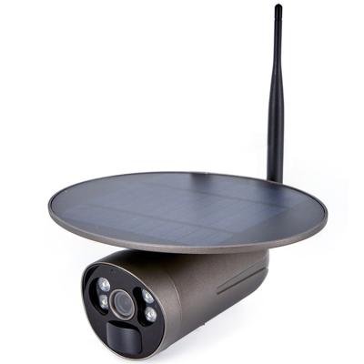 China Solar Powered HD 1080P CCTV Camera Support Mobile Phone PIR Waterproof Two Way Audio IP Wifi Security Remote Real Time Viewing for sale