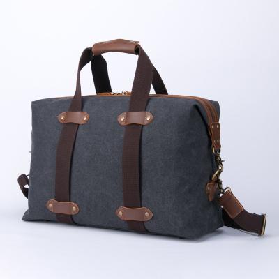 China Newest Fashinable Canvas Convertible Backpack Business Handbag Messenger Bag For Men for sale