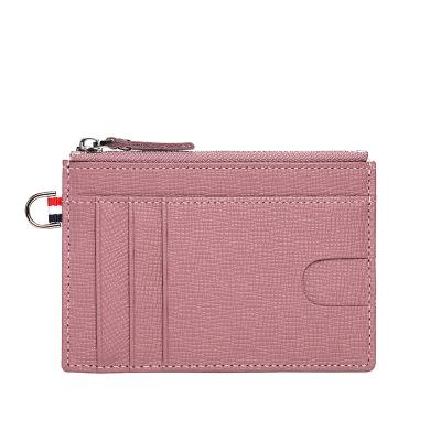 China Custom rfid wallet slim women card holder fashion rfid crypto blocking cardira leather credit card case card holder women wallets for sale