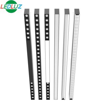 China Alloy 6063 T5 53.8*80mm(W*H) aluminum profile for suspended light for sale