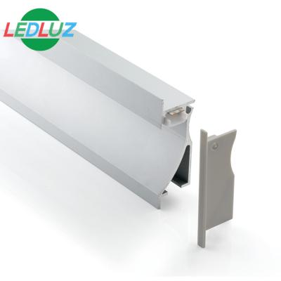 China Decorations recessed mounting aluminum led profile for wall light for sale